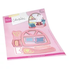   Marianne Design Vágósablon - Reading nook by Marleen - Collectable (1 csomag)