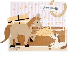   Marianne Design Patkó Vágósablon - Horseshoes - Creatable (1 csomag)