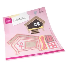   Marianne Design Vágósablon - Animal Shed by Marleen - Collectable (1 csomag)