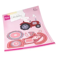   Marianne Design Vágósablon - Tractor by Marleen - Collectable (1 csomag)