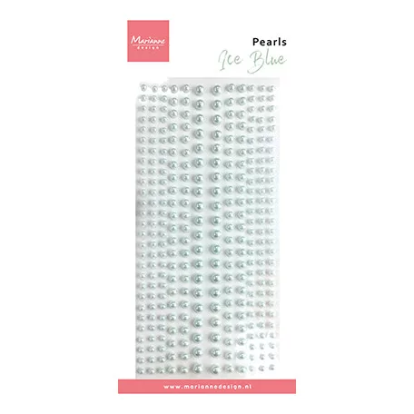 Marianne Design Ice blue Öntapadós félgyöngy  Decoration Pearls (1 csomag)