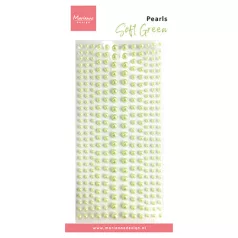   Marianne Design Soft Green Öntapadós félgyöngy  Decoration Pearls (1 csomag)
