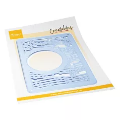   Marianne Design Vágósablon - Musical Frame (A6) - Creatable (1 csomag)