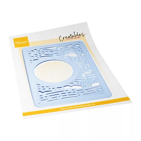 Marianne Design Vágósablon - Musical Frame (A6) - Creatable (1 csomag)