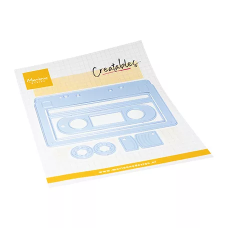 Marianne Design Vágósablon - Cassette tape - Creatable (1 csomag)