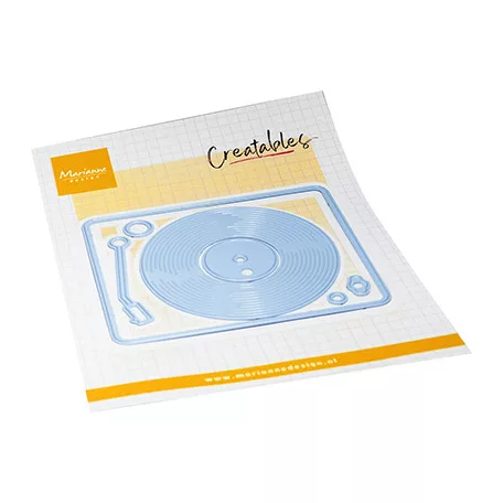 Marianne Design Vágósablon - Record Player - Creatable (1 csomag)