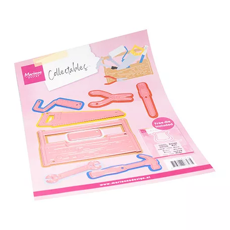 Marianne Design Vágósablon - Toolbox (incl. free die COL1343) - Collectable (1 csomag)