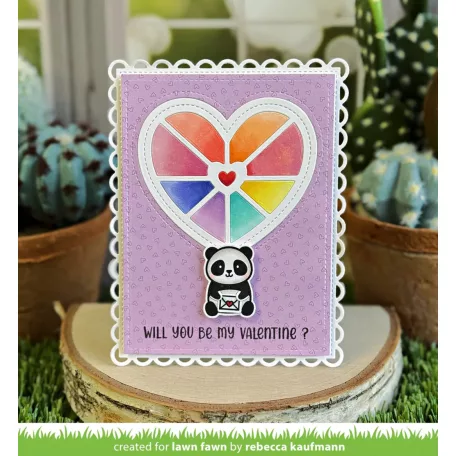 Lawn Fawn Henry's Build-A-Sentiment: Love Szilikonbélyegző LF3605 Clear Stamps (1 csomag)