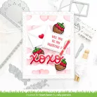 Lawn Fawn Layered Hearts Background Stencil LF3623 Lawn Clippings Coloring Stencils (1 csomag)