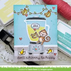   Lawn Fawn Build-A-Drink Blender Add-On Vágósablon LF3684 Lawn Cuts (1 csomag)