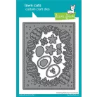 Lawn Fawn Easter Egg Backdrop Vágósablon LF3687 Lawn Cuts (1 csomag)