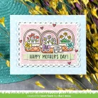 Lawn Fawn Spring Basket Szilikonbélyegző LF3658 Clear Stamps (1 csomag)