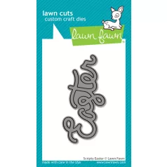   Lawn Fawn Scripty Easter Vágósablon LF3689 Lawn Cuts (1 csomag)