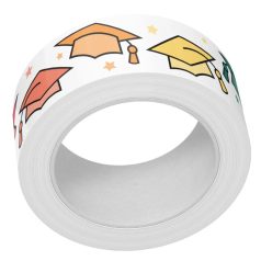   Lawn Fawn Congrats Grad Dekorációs ragasztószalag LF3641 Washi Tape (1 db)
