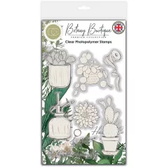   Botany Boutique - Cactus Szilikonbélyegző Craft Consortium Clear Stamps (1 csomag)