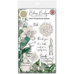   Botany Boutique - Orchid Szilikonbélyegző Craft Consortium Clear Stamps (1 csomag)