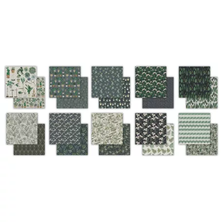 Botany Boutique Papírkészlet 12" (30 cm) Craft Consortium Paper Pad (30 lap)