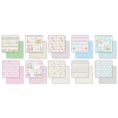   Little Ones Papírkészlet 12" (30 cm) Craft Consortium Paper Pad (30 lap)