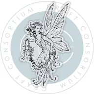   Fotopolimer bélyegző Fairies - Garland Craft Consortium A6 Clear Photopolymer Stamps (1 csomag)