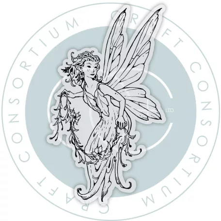 Fotopolimer bélyegző Fairies - Garland Craft Consortium A6 Clear Photopolymer Stamps (1 csomag)