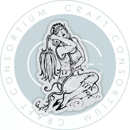 Fotopolimer bélyegző Fairies - Wilted Craft Consortium A6 Clear Photopolymer Stamps (1 csomag)