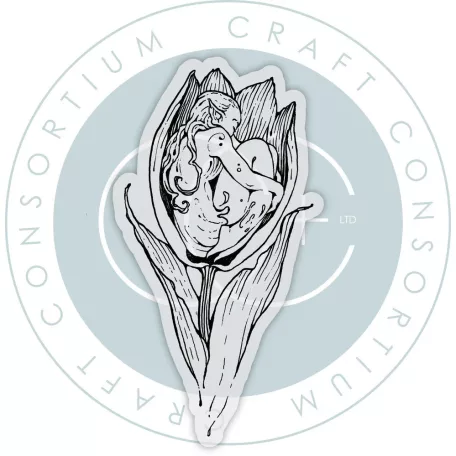 Fotopolimer bélyegző Fairies - Tulip Craft Consortium A6 Clear Photopolymer Stamps (1 csomag)