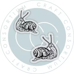   Fotopolimer bélyegző Fairies - Snails Craft Consortium A6 Clear Photopolymer Stamps (1 csomag)