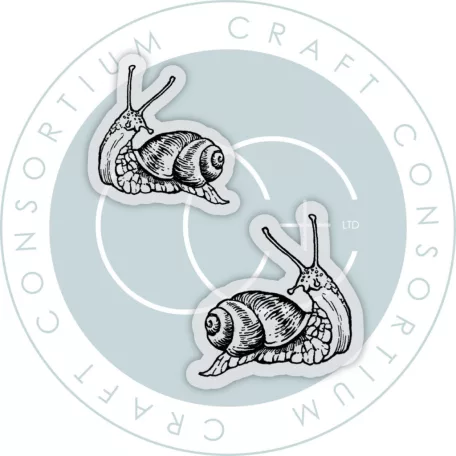 Fotopolimer bélyegző Fairies - Snails Craft Consortium A6 Clear Photopolymer Stamps (1 csomag)