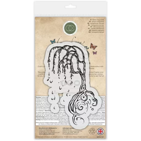 Fotopolimer bélyegző Fairies - Willow Craft Consortium A6 Clear Photopolymer Stamps (1 csomag)