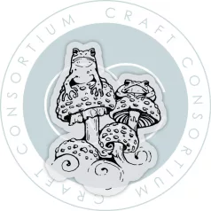   Fotopolimer bélyegző Fairies - Toads Craft Consortium A6 Clear Photopolymer Stamps (1 csomag)
