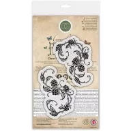   Fotopolimer bélyegző Fairies - Blackberries Craft Consortium A6 Clear Photopolymer Stamps (1 csomag)