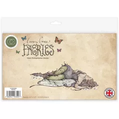   Fotopolimer bélyegző Fairies - Sleeping Craft Consortium A6 Clear Photopolymer Stamps (1 csomag)