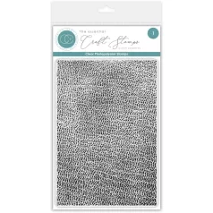   Fotopolimer bélyegző Leather Texture Craft Consortium A6 Clear Photopolymer Stamps (1 csomag)