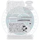 Fotopolimer bélyegző Handwritting Craft Consortium A6 Clear Photopolymer Stamps (1 csomag)