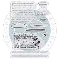   Fotopolimer bélyegző Handwritting Craft Consortium A6 Clear Photopolymer Stamps (1 csomag)
