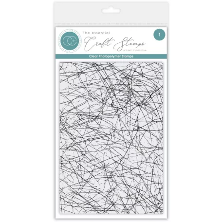 Fotopolimer bélyegző Scribble Craft Consortium A6 Clear Photopolymer Stamps (1 csomag)