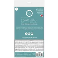   Fotopolimer bélyegző Scribble Craft Consortium A6 Clear Photopolymer Stamps (1 csomag)