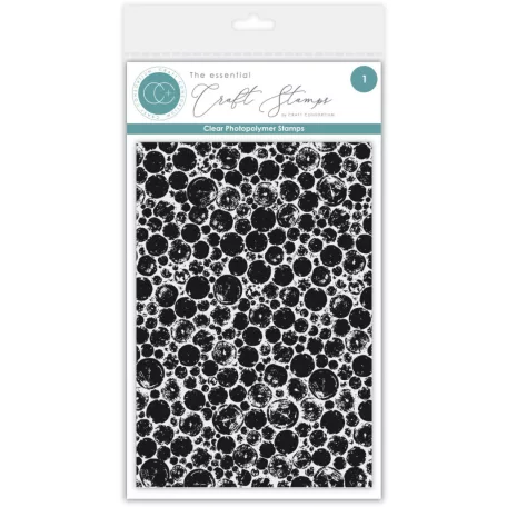 Fotopolimer bélyegző Bubble Wrap Craft Consortium A6 Clear Photopolymer Stamps (1 csomag)