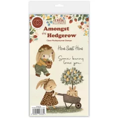   Amongst the Hedgerow - Bunny Fotopolimer bélyegző Craft Consortium A6 Clear Photopolymer Stamps (1 csomag)