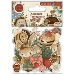   Amongst the Hedgerow Chipboard díszítőelem Craft Consortium Chipboard Ephemera (1 csomag)