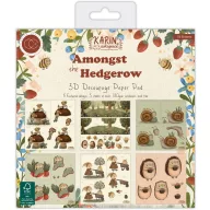   Amongst the Hedgerow Papírkészlet 8" (20 cm) Craft Consortium Decoupage Paper Pad (18 lap)
