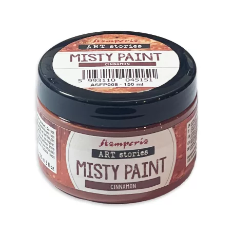 Stamperia Ködös Hatású Festék Cinnamon Art Stories Misty Paint (150 ml)