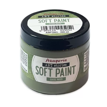 Stamperia Lágy, vízbázisú akrilfesték Oxide Moss Art Stories Soft Paint (200 ml)