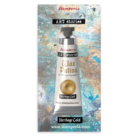 Stamperia Patina viaszpaszta válogatás Heritage Gold Art Stories Wax Patina (40 ml)