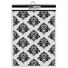   Stamperia Tapestry 2 Vastag stencil A3  Art Stories A3 Big Stencil Tapestry 2 (KSTDA3003) (1 db)