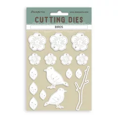 Stamperia Vágósablon Birds Cutting Dies A6 (1 csomag)