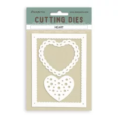 Stamperia Vágósablon Hearts Cutting Dies A6 (1 csomag)