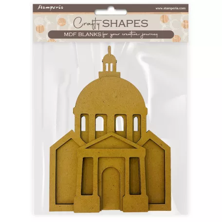 Stamperia Venice City of Art MDF alap  Basilica Crafty Shapes MDF BLANKS (1 db)