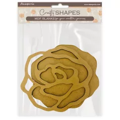   Stamperia MDF Crafty Shapes Blanks Venice City of Art Roses (KLSM56) MDF alap  Roses Crafty Shapes MDF BLANKS (1 db)