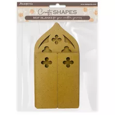   Stamperia MDF Crafty Shapes Blanks Venice City of Art Window (KLSM58) MDF alap  Window Crafty Shapes MDF BLANKS (1 db)
